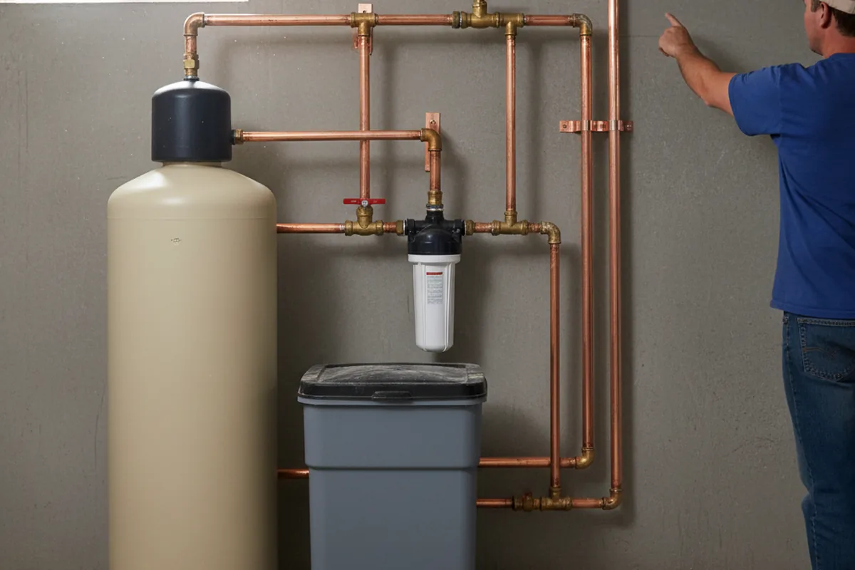 Whole-house water treatment system installed in Kennard